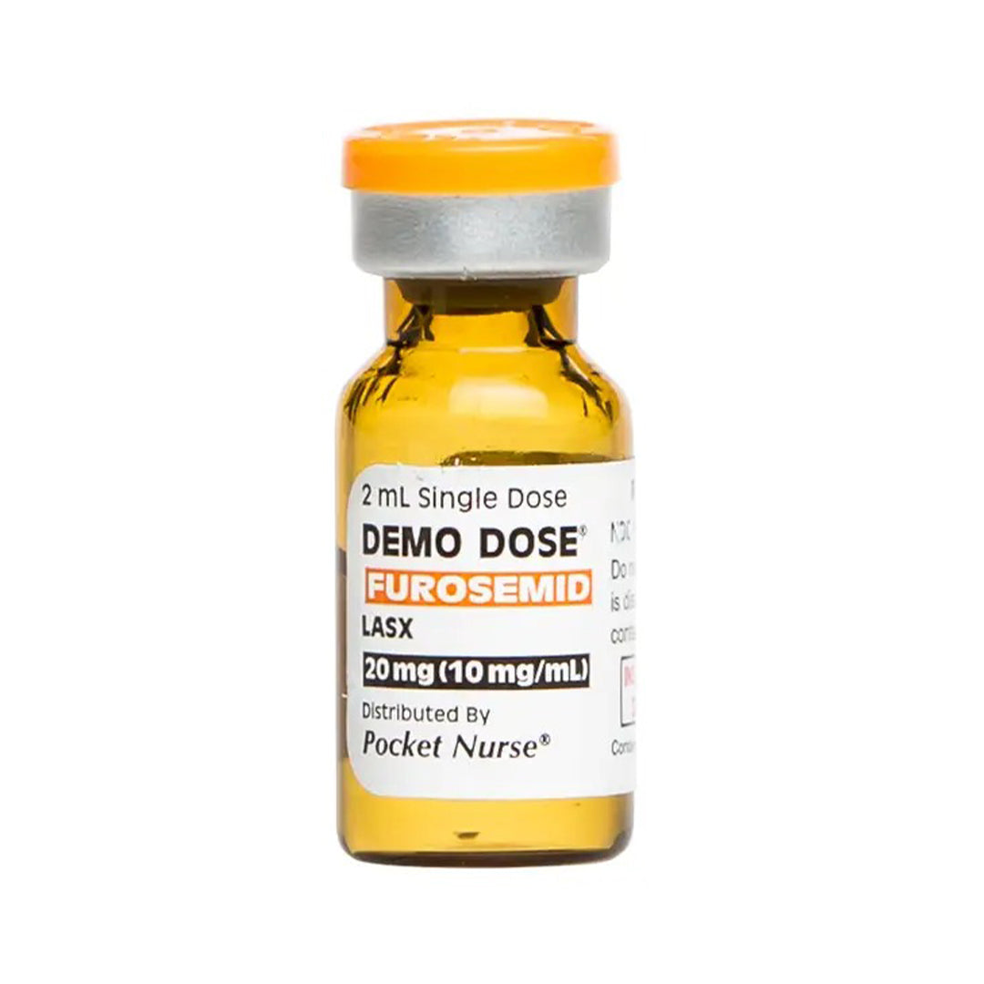 Dosis de demostración® Furosemida Lasx 10 mg/ml, dos opciones de volumen