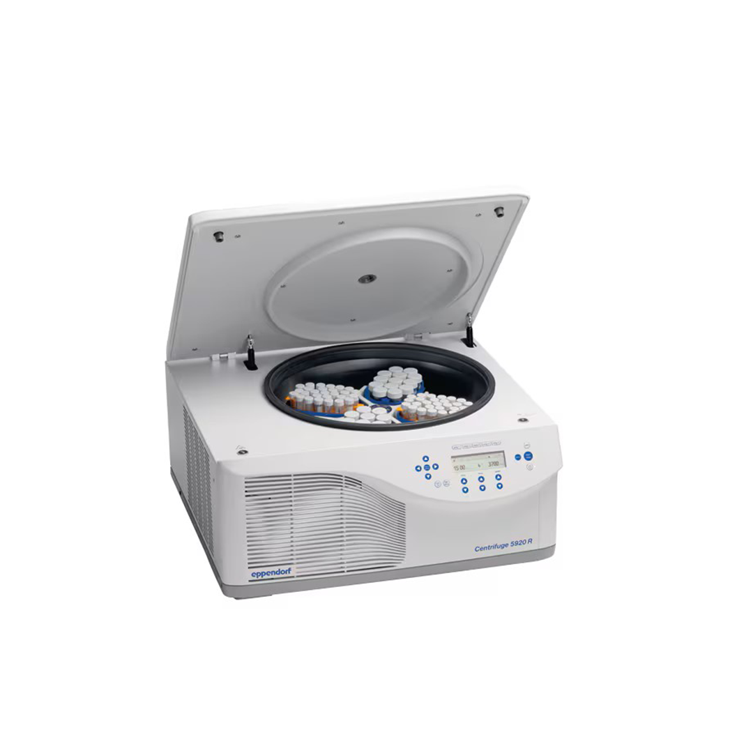 Centrifuga Refrigerada Eppendorf 5920 R de Gran capacidad