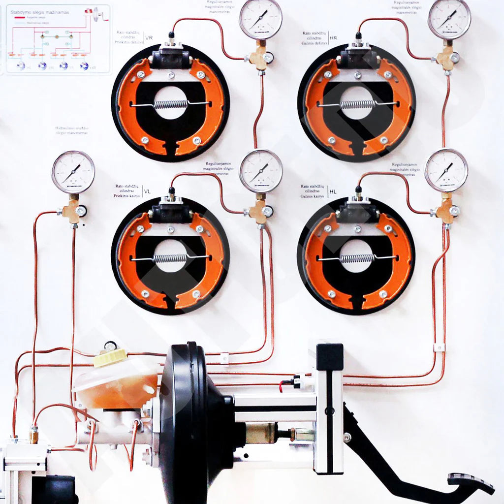 MSABS-ASR01 Entrenador educativo del sistema ABS/ASR AutoEDU