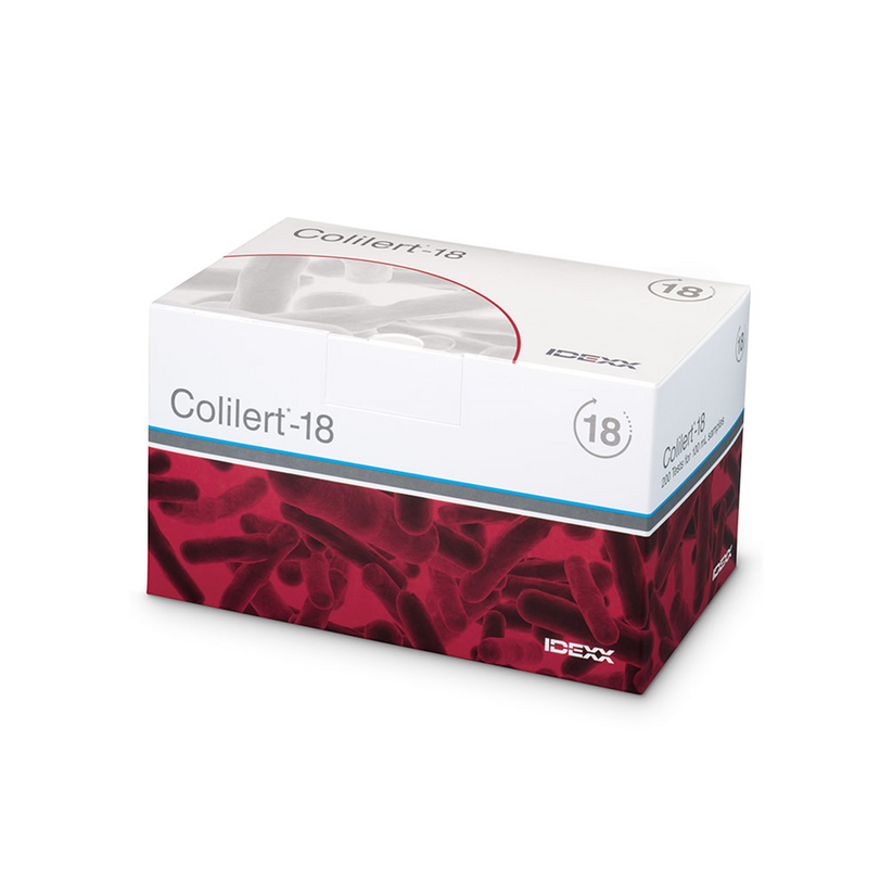 Colilert Colilert-18 Detección de Coliformes Totales y E. Coli en Agua 18 Horas ...