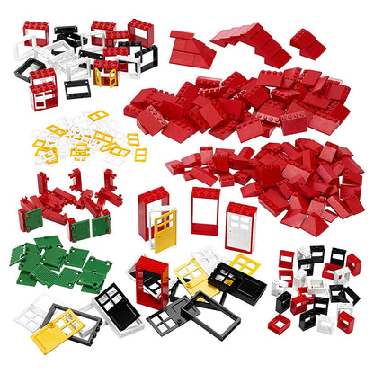 Set Puertas, Ventanas y Tejas