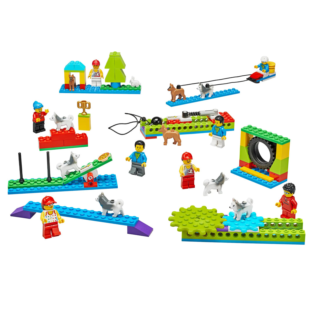 BricQ Motion Pack Esencial (1 unidad) + Kit de aprendizaje individual BricQ Motion Essential (12 unidades)